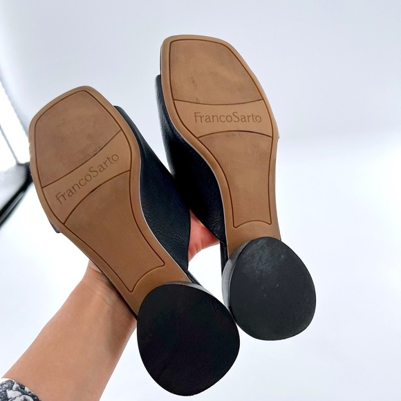 Franco Sarto Leslie Sandals - Black - Size 6M - Picture 6 of 11